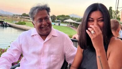 Sushmita Sen shows off her huge engagement ring [Photo]