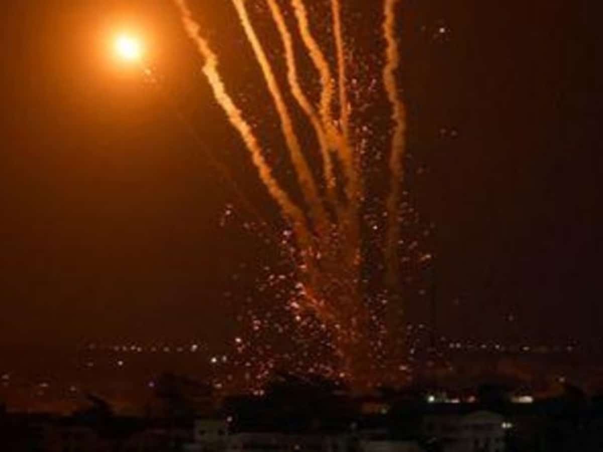 Over 20 rockets fired at Israel in midnight barrage by Hamas