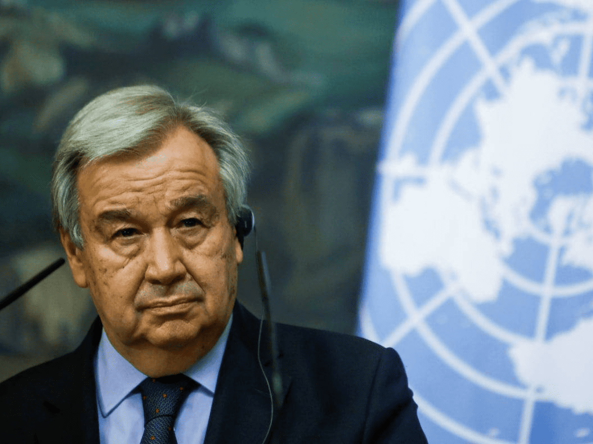 UN chief asks for political track to resolve Israeli-Palestinian conflict