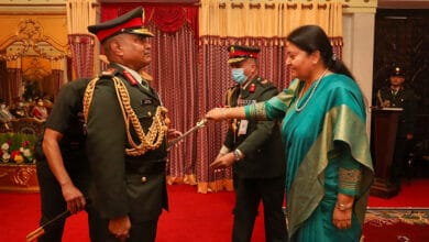 Army chief Manoj Pande in Nepal