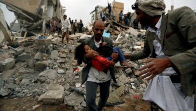 Escalating conflict in Yemen's Marib forces hundreds to flee