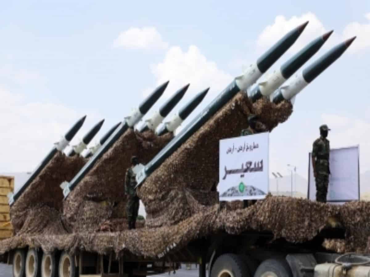 Yemen's Houthi militia displays 'home-made long-range' missiles