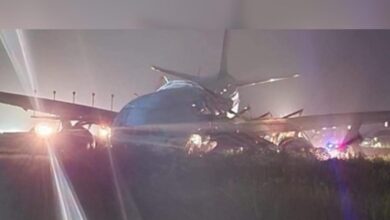 Korean Air plane overshoots runway in Philippines airport