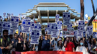 University of California workers strike for higher wages