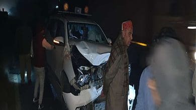 BJP MP's car collides with 'nilgai' on NH 27 in UP