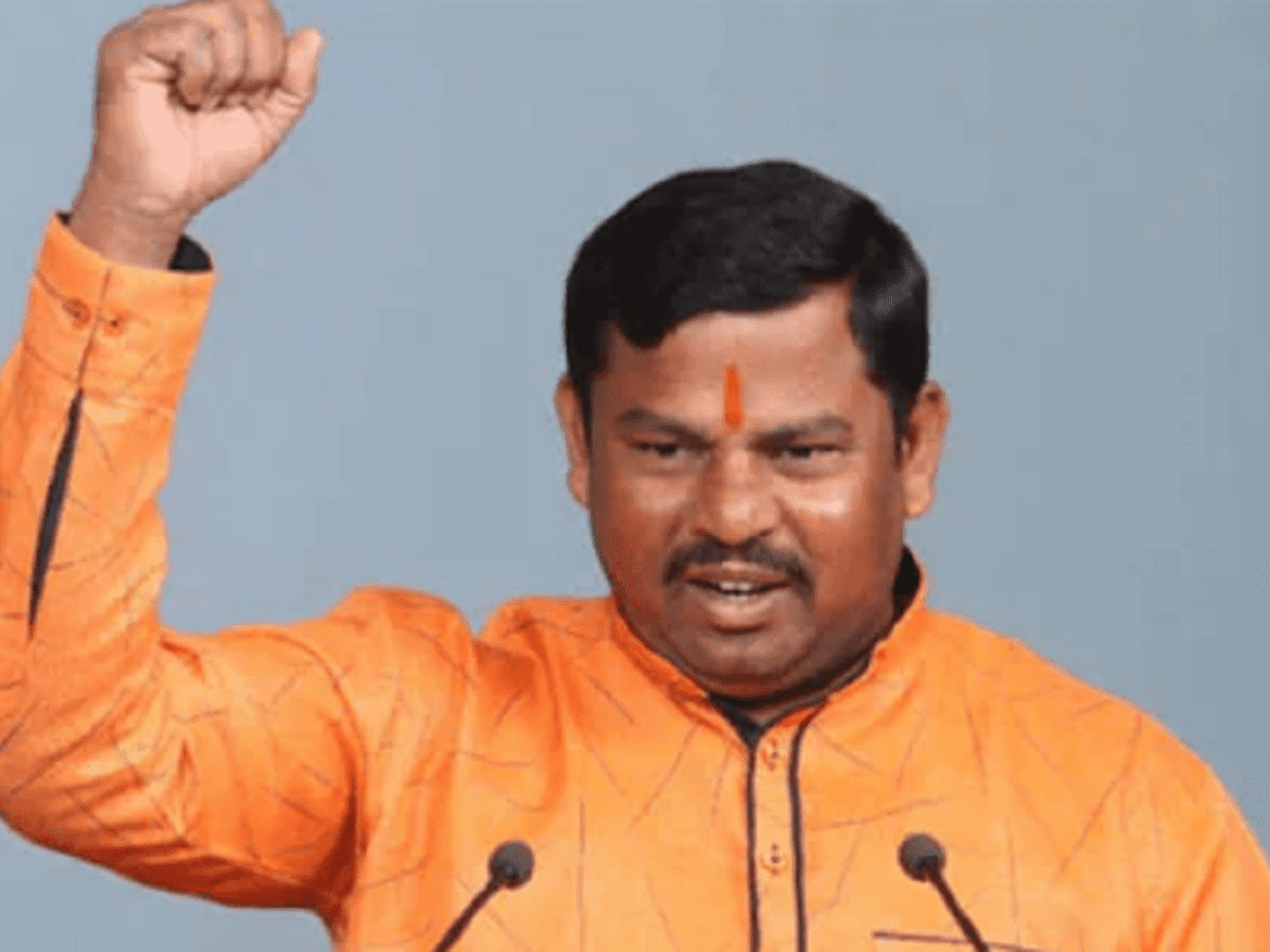 'Love Jihadiyon ko...,' T Raja spews hate in Maharashtra's Solapur