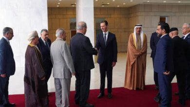 Top Arab lawmakers visit Syria