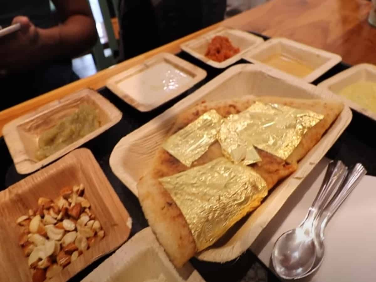 Hyderabad restaurant's 'gold dosa' grabs attention, know price