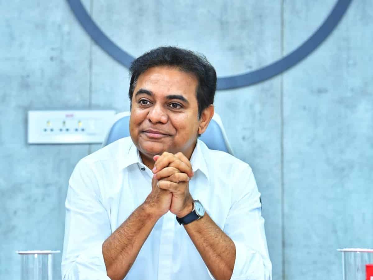 EC Serves Notice To KTR, Using T-Works for Political Purposes