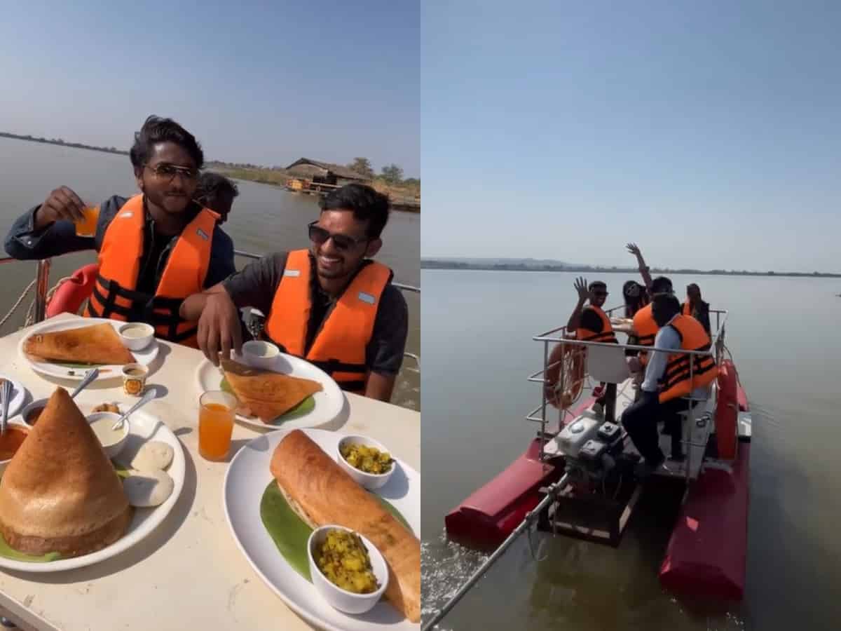 Viral: NEW floating boat breakfast near Hyderabad, check details