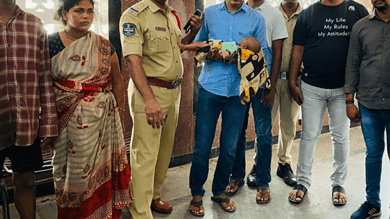 Hyderabad: Infant kidnapped at Afzalgunj rescued, returned to parents