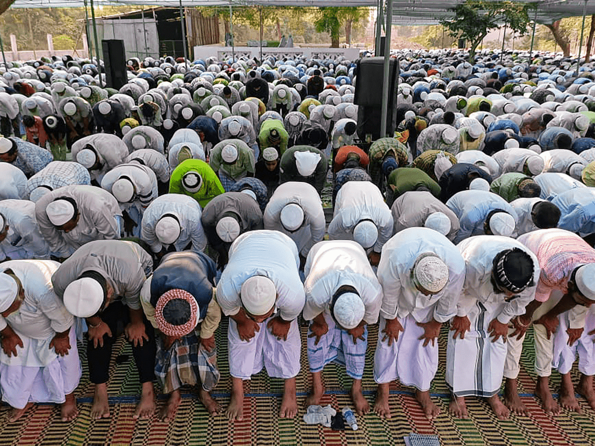 China banned most Uyghurs praying in mosques, even in homes during Eid holiday