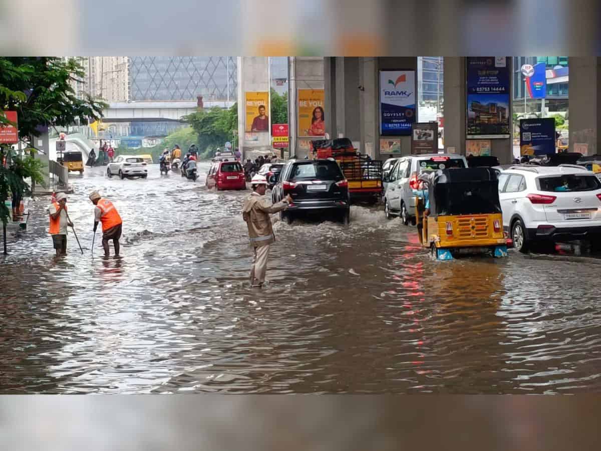 Rainfall in Hyderabad
