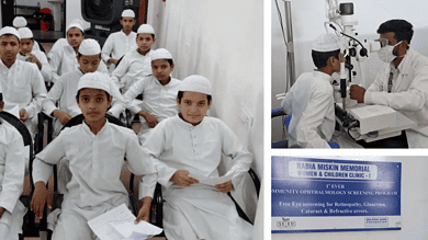 Hyderabad: Madrasa students get free health checkups; health cards