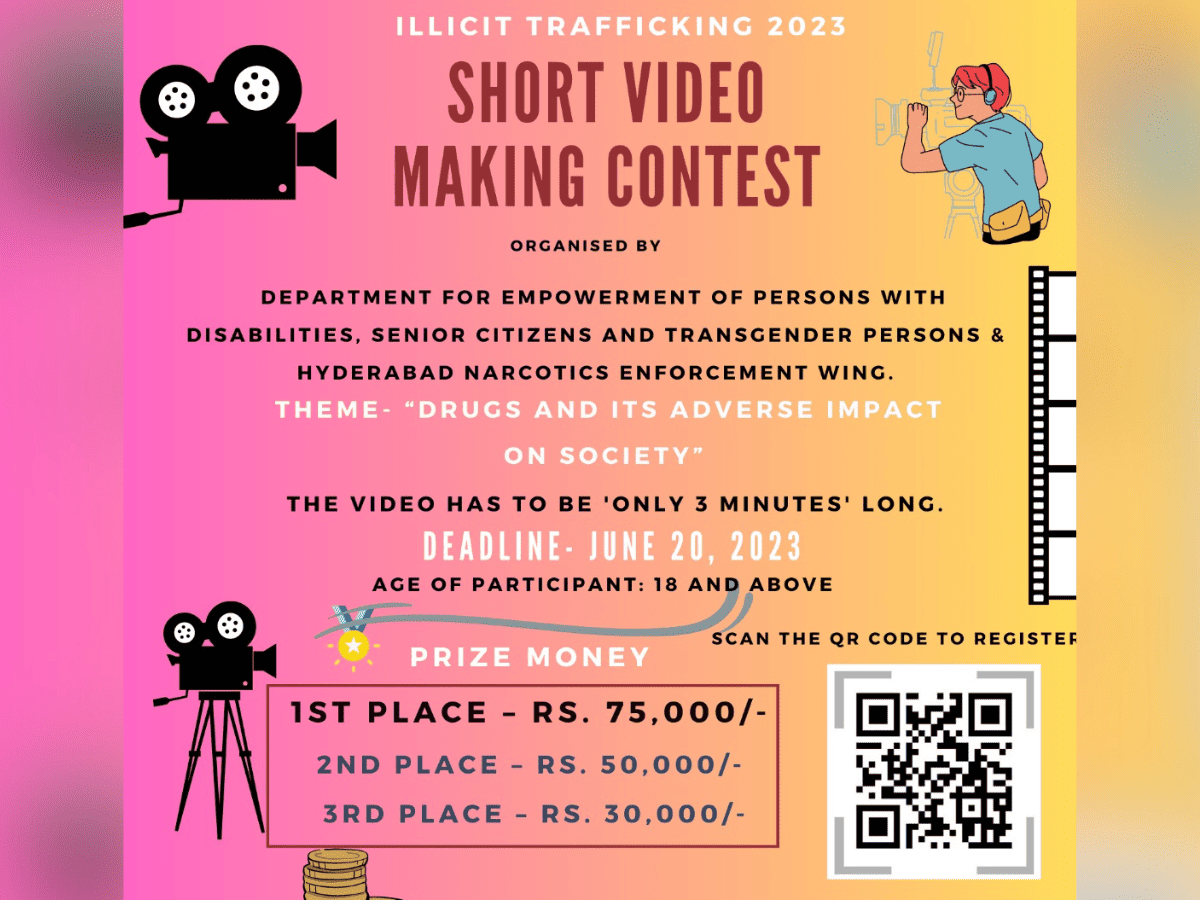 Telangana: Entries invited for video contest on drugs impact