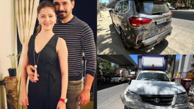 Rubina Dilaik meets with car accident, suffers injuries