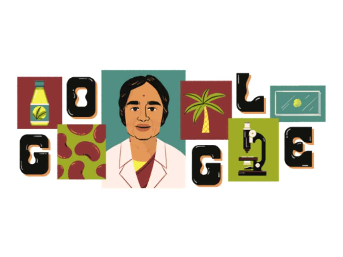 Google Doodle honours Indian biochemist Kamala Sohonie