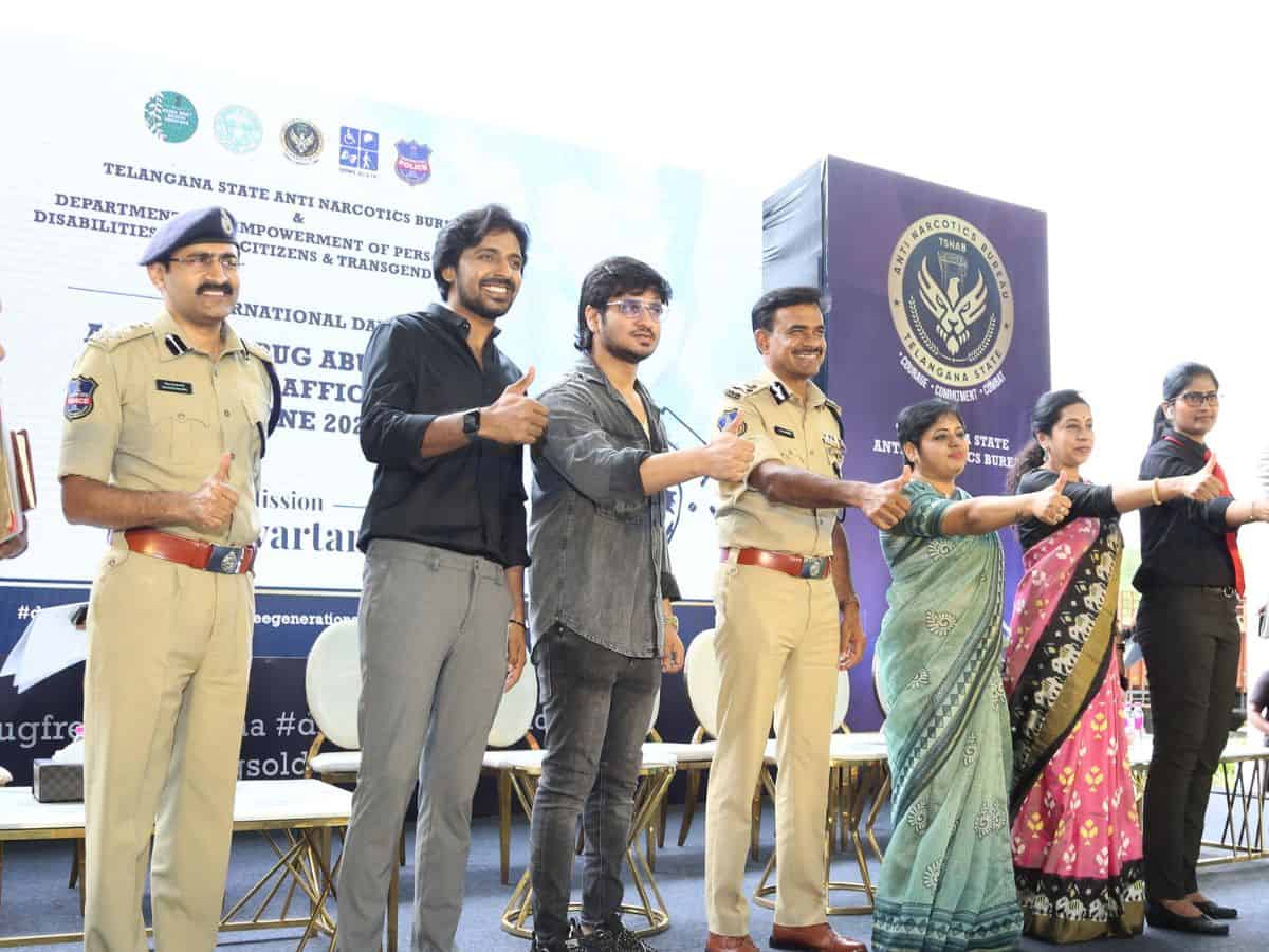 Telangana cops launch 3-day campaign against drugs, trafficking