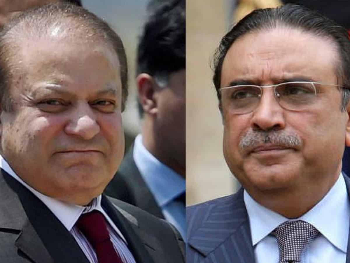 Nawaz Sharif, Zardari meet in UAE over Pakistan election