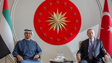 UAE, Turkish Presidents discuss bilateral relations