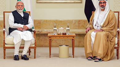 Prime Minister Narendra Modi in UAE