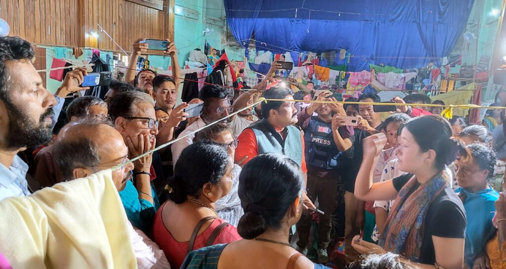 Opposition MPs visit violence-hit Manipur
