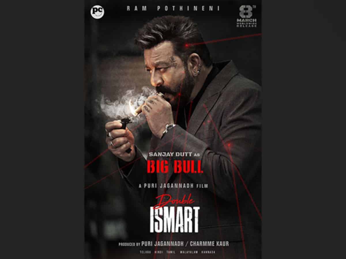 Sanjay Dutt’s first look from ‘Double iSmart’ unveiled
