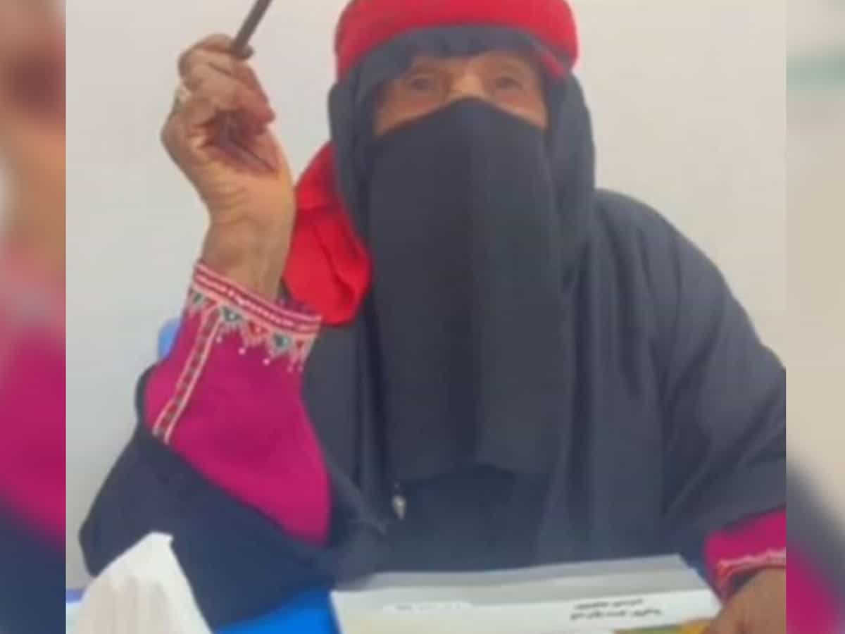 Watch: 110-year-old Saudi woman enrolled in literacy course