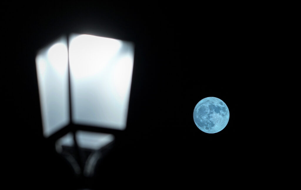 In Pics: Rare super moon illuminates the sky