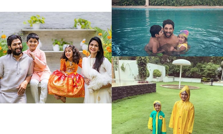 Allu Arjun's Jubilee Home: A glimpse into the cozy garden space