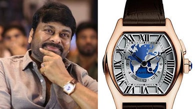 Chiranjeevi shines in Cartier watch at 'Waltair Veerayya' celebrations