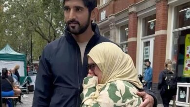 Watch: Dubai Crown Prince comforts crying woman with Down Syndrome in London
