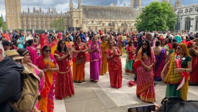 British Indian women organise ‘Saree Walkathon 2023’ in London