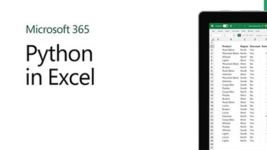 Microsoft introduces Python in Excel