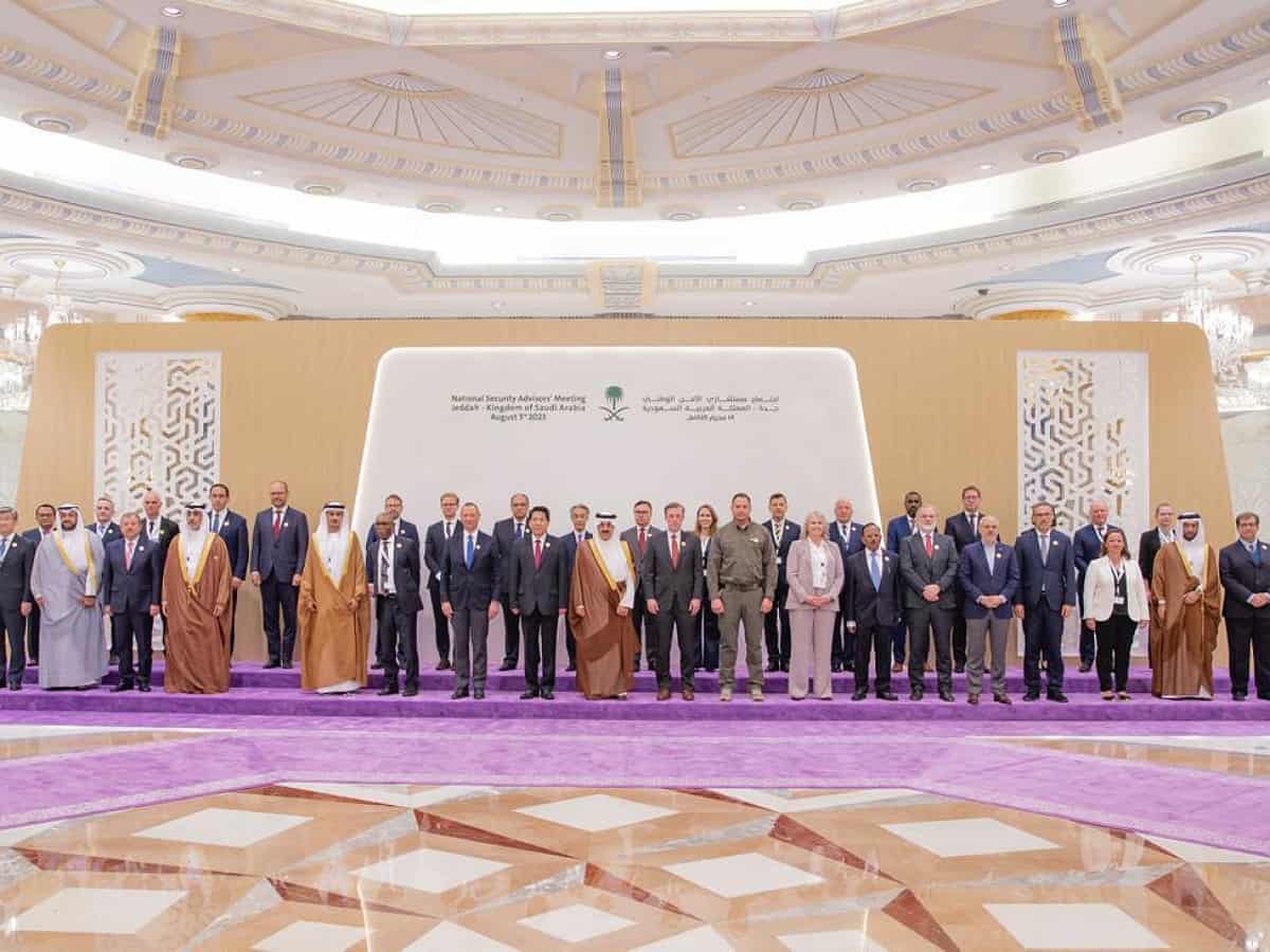 Saudi Arabia hosted Ukraine peace talks conclude