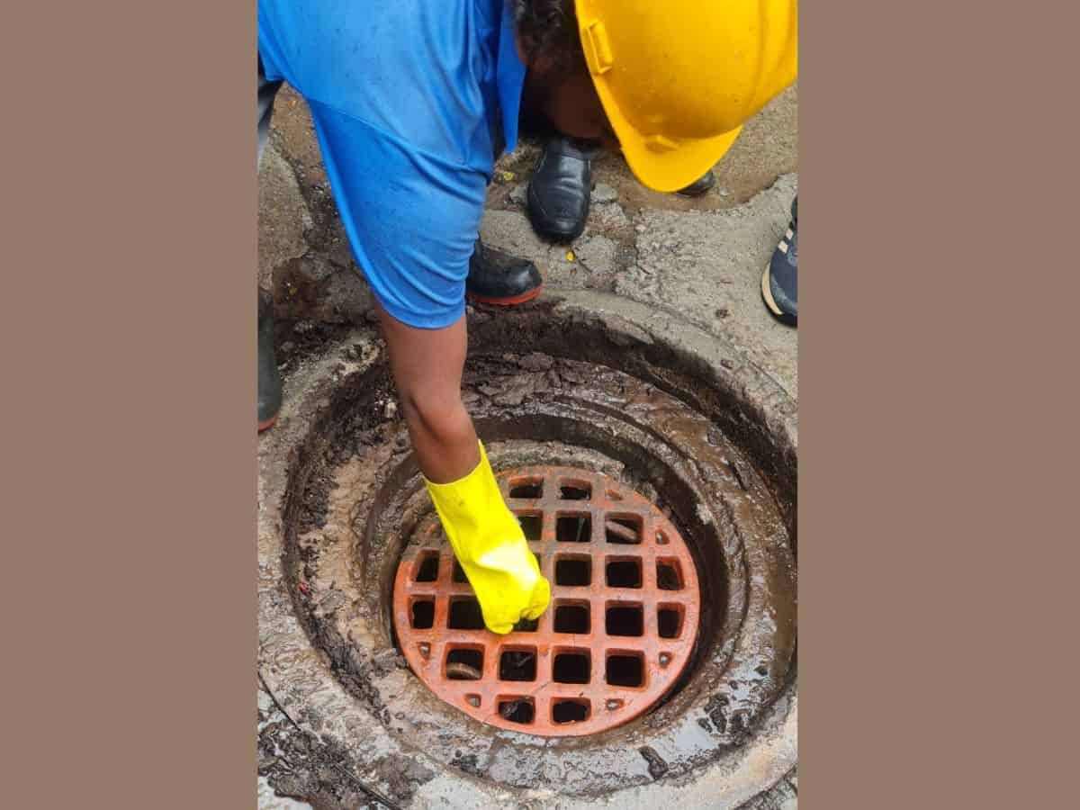 Hyderabad: Safety grills fixed on 22K manholes after boy's death