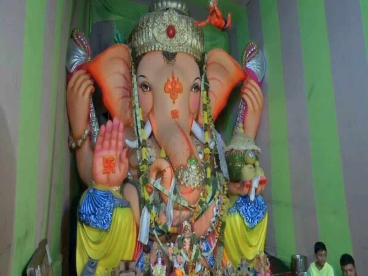 Hyderabad: Ganesh pandal resembling polling booth erected to spread awareness