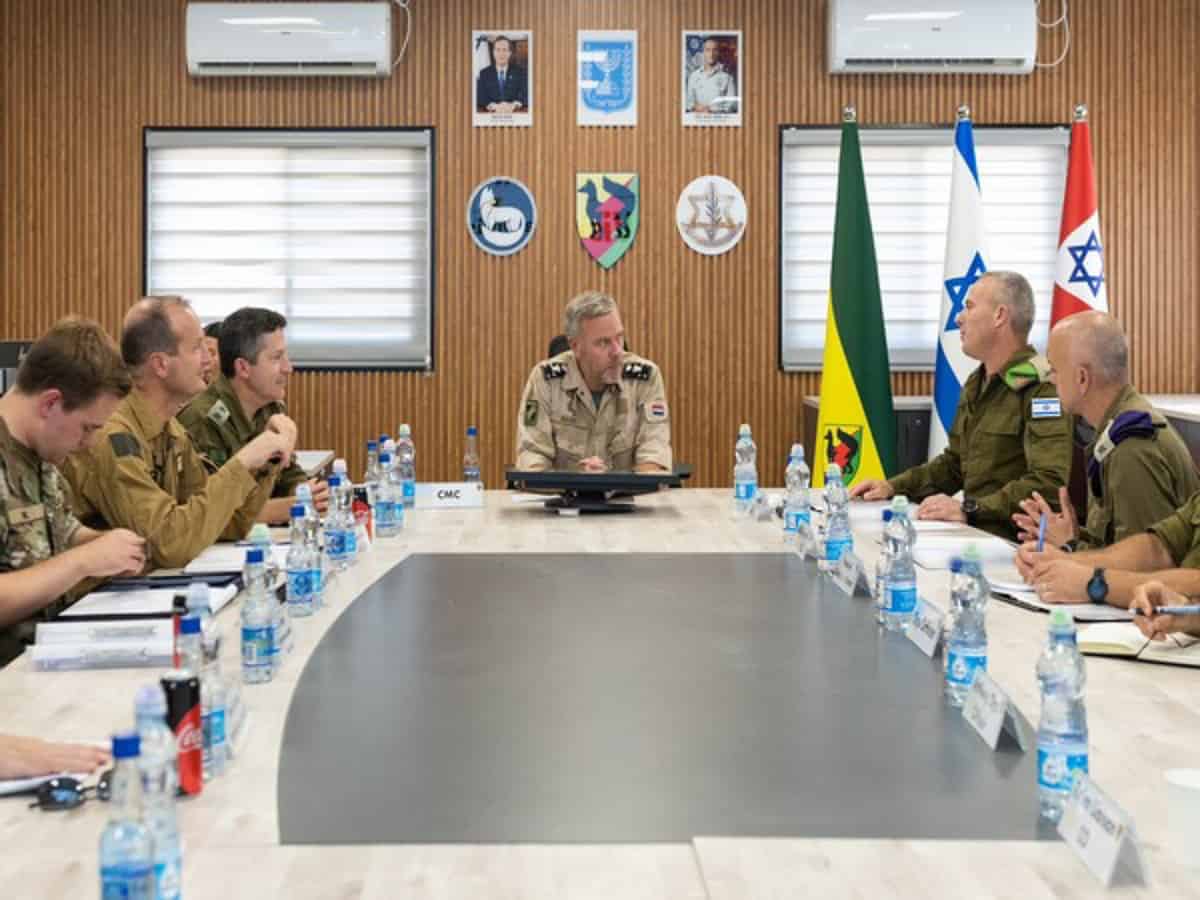 NATO military commander visits Israel