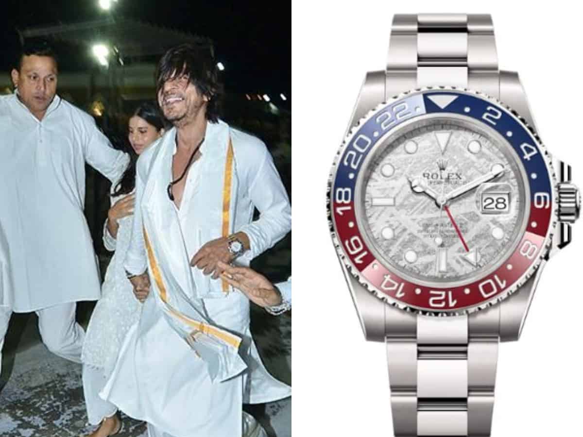 SRK wears pricey Rolex watch to Tirupati Temple, it is worth Rs…