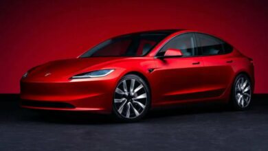 Tesla launches new Model 3 with 606-km driving range for $35,783