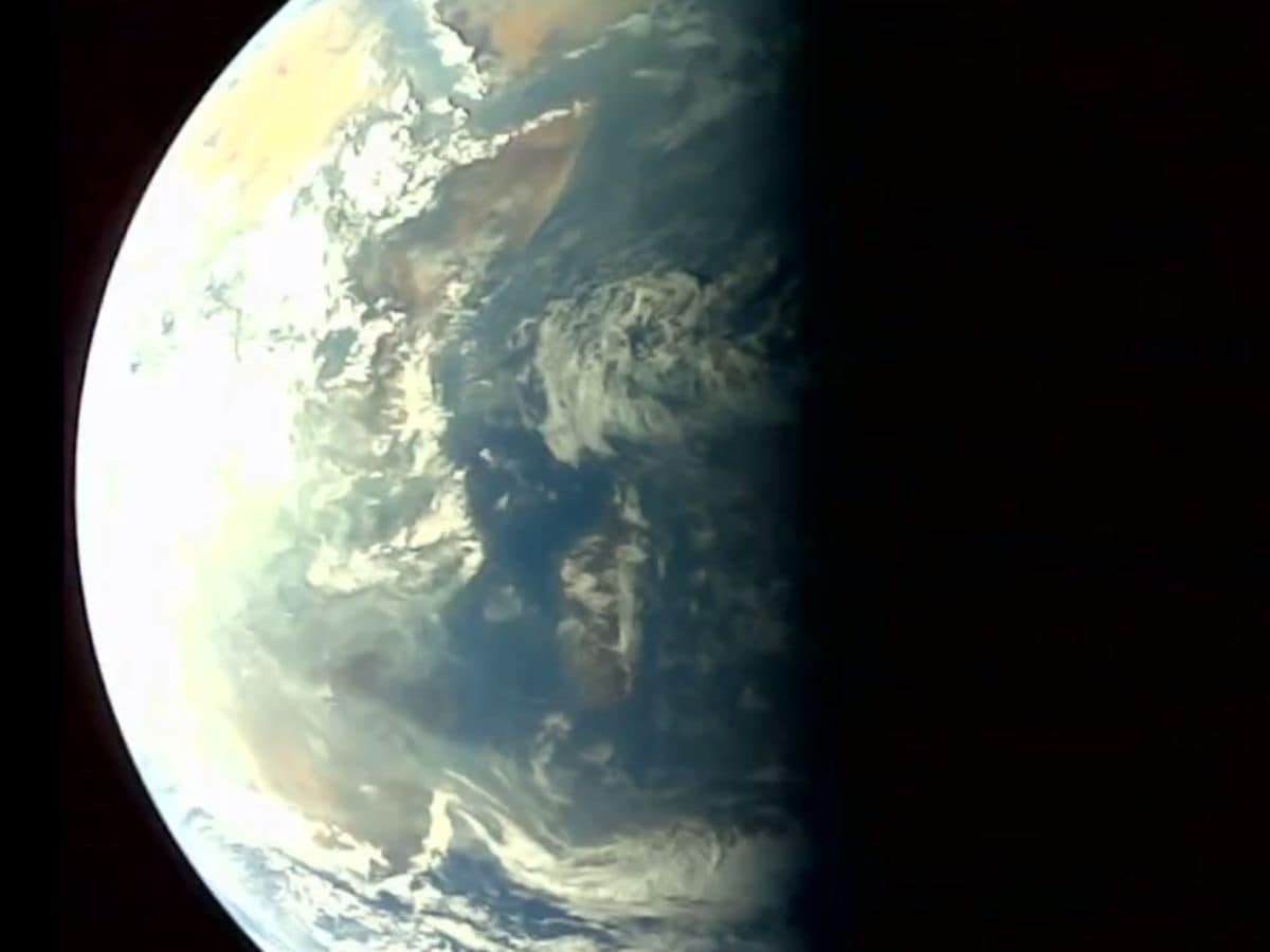 Watch: Aditya-L1 camera takes a selfie, images of Earth, Moon