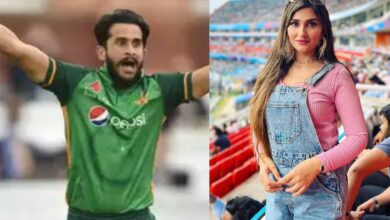 Hassan Ali's wife shares pics of WC match from Hyderabad