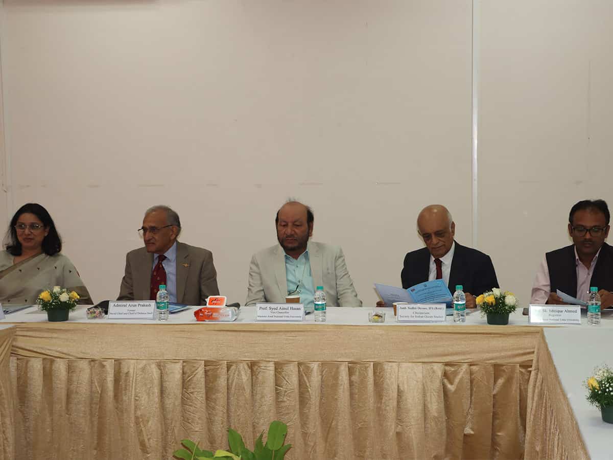 MANUU’s Centre for Deccan Studies discusses strengthening maritime life; eminent experts take part