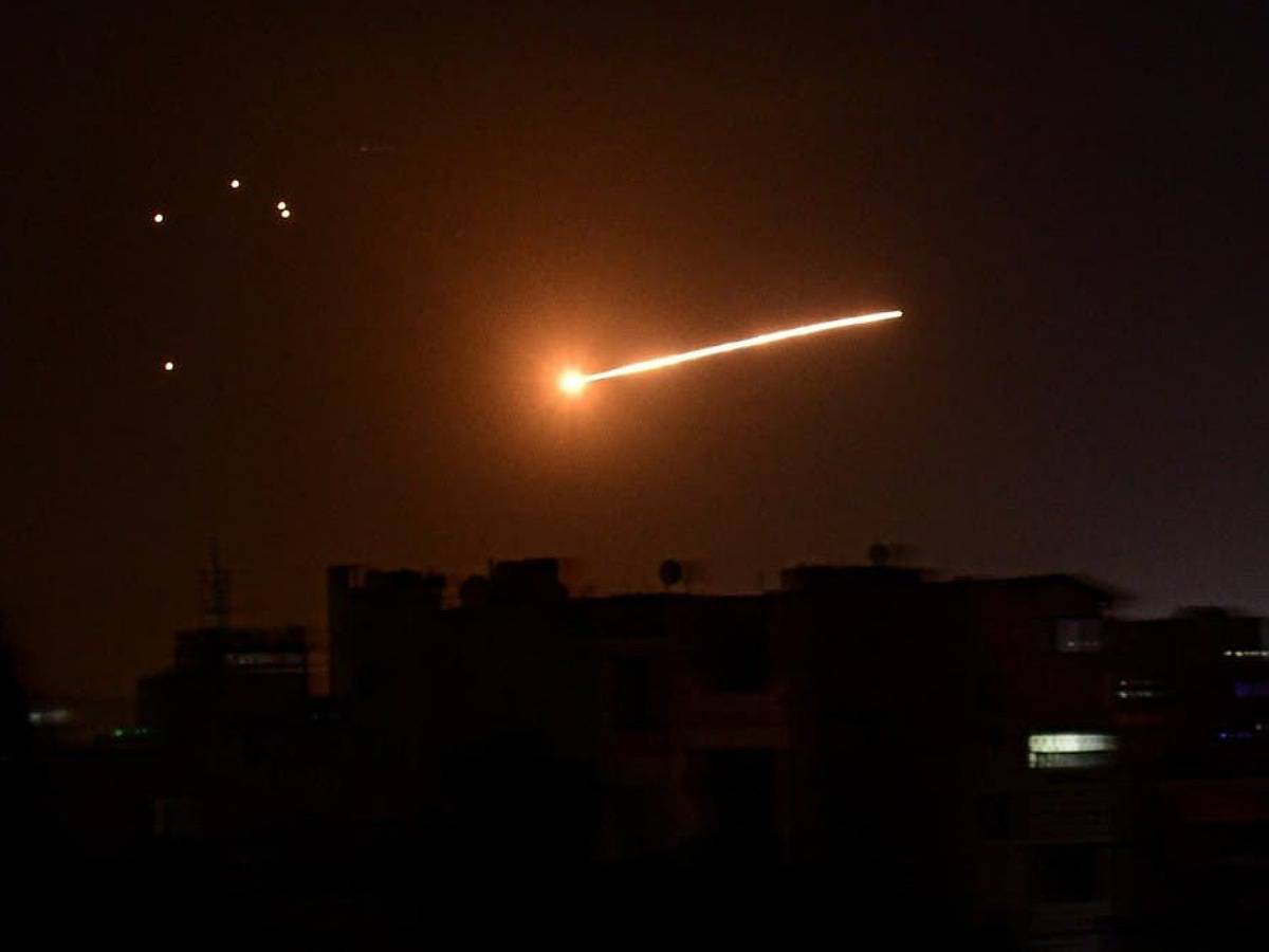 Israeli attack targets military positions near Syrian capital