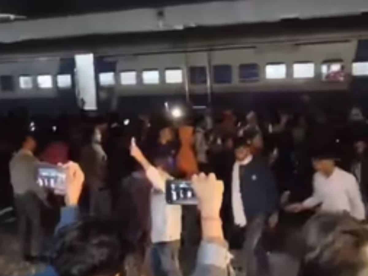 Punjab Railway station Vandalised
