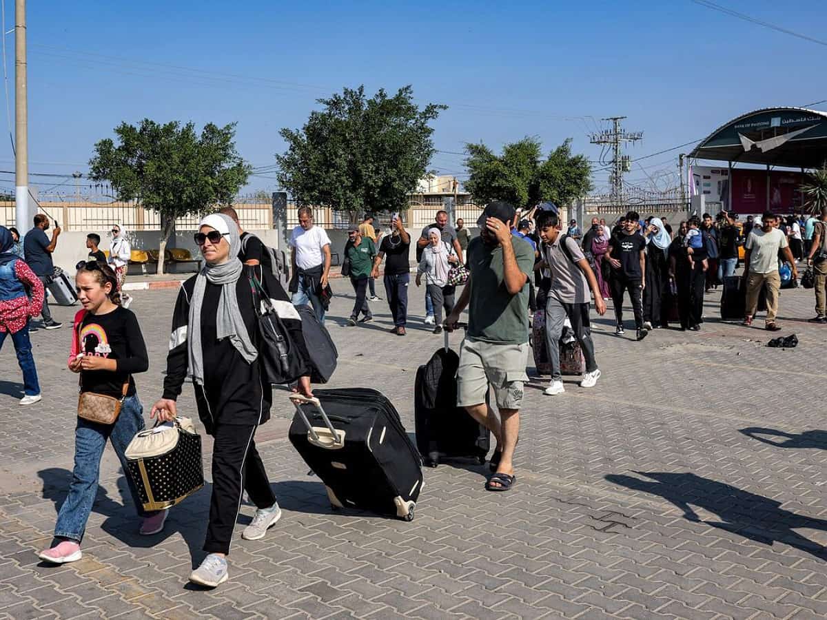 Rafah crossing opens for 1st time since Israel-Hamas war; death toll at 10461