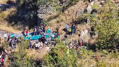 Atleast 36 killed, 19 hurt as bus falls into gorge in J&K's doda