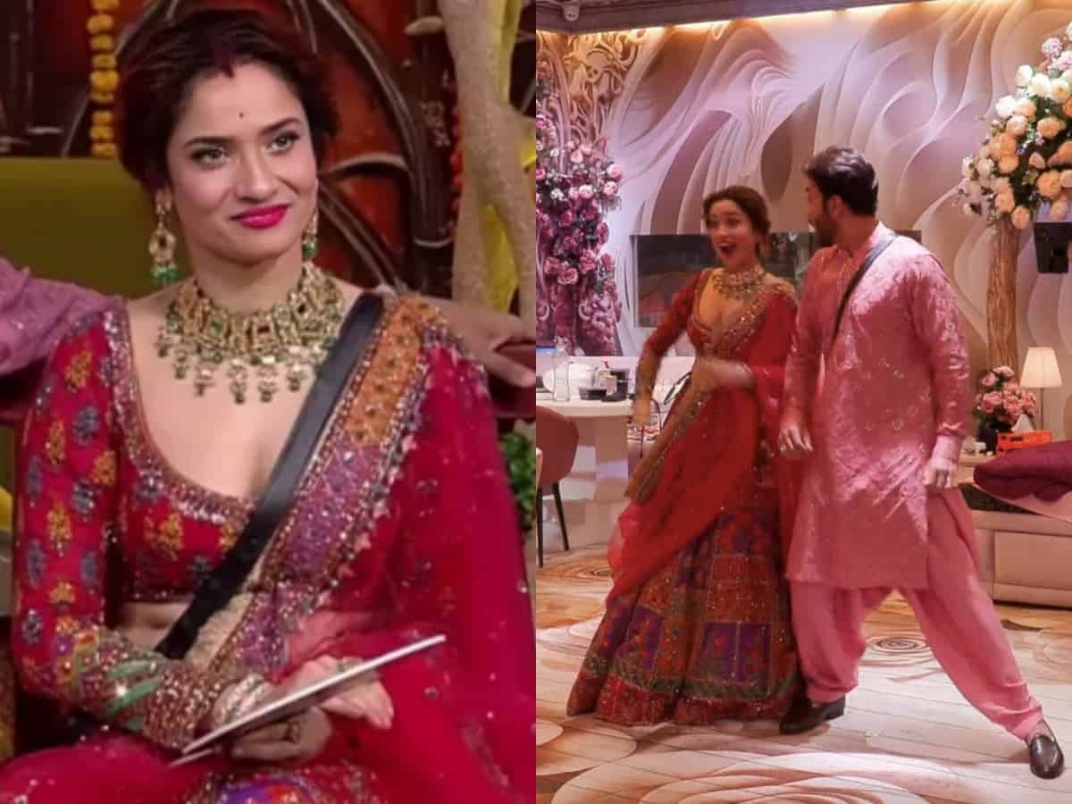 Ankita Lokhande wears expensive lehenga for Diwali worth Rs…