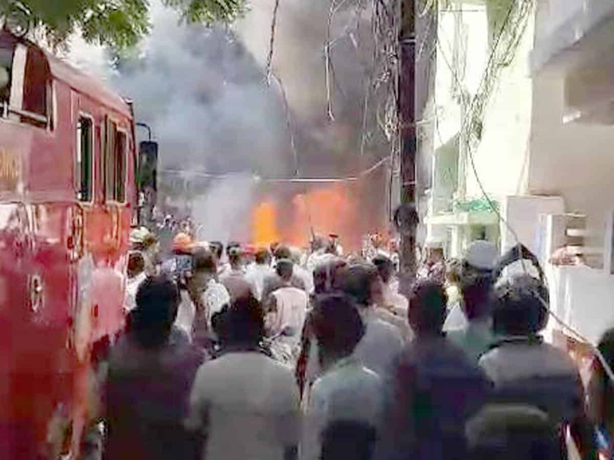 Bazarghat fire accident