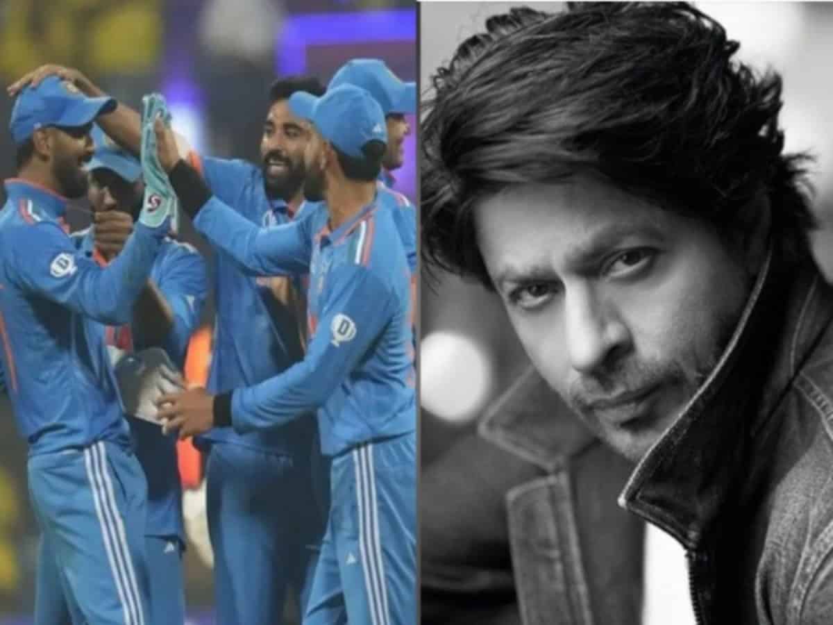 SRK lauds team India over win against NZ in World Cup 2023 semis